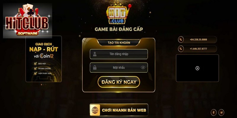 Hitclub là cổng game đổi thưởng chất lượng số 1 hiện nay